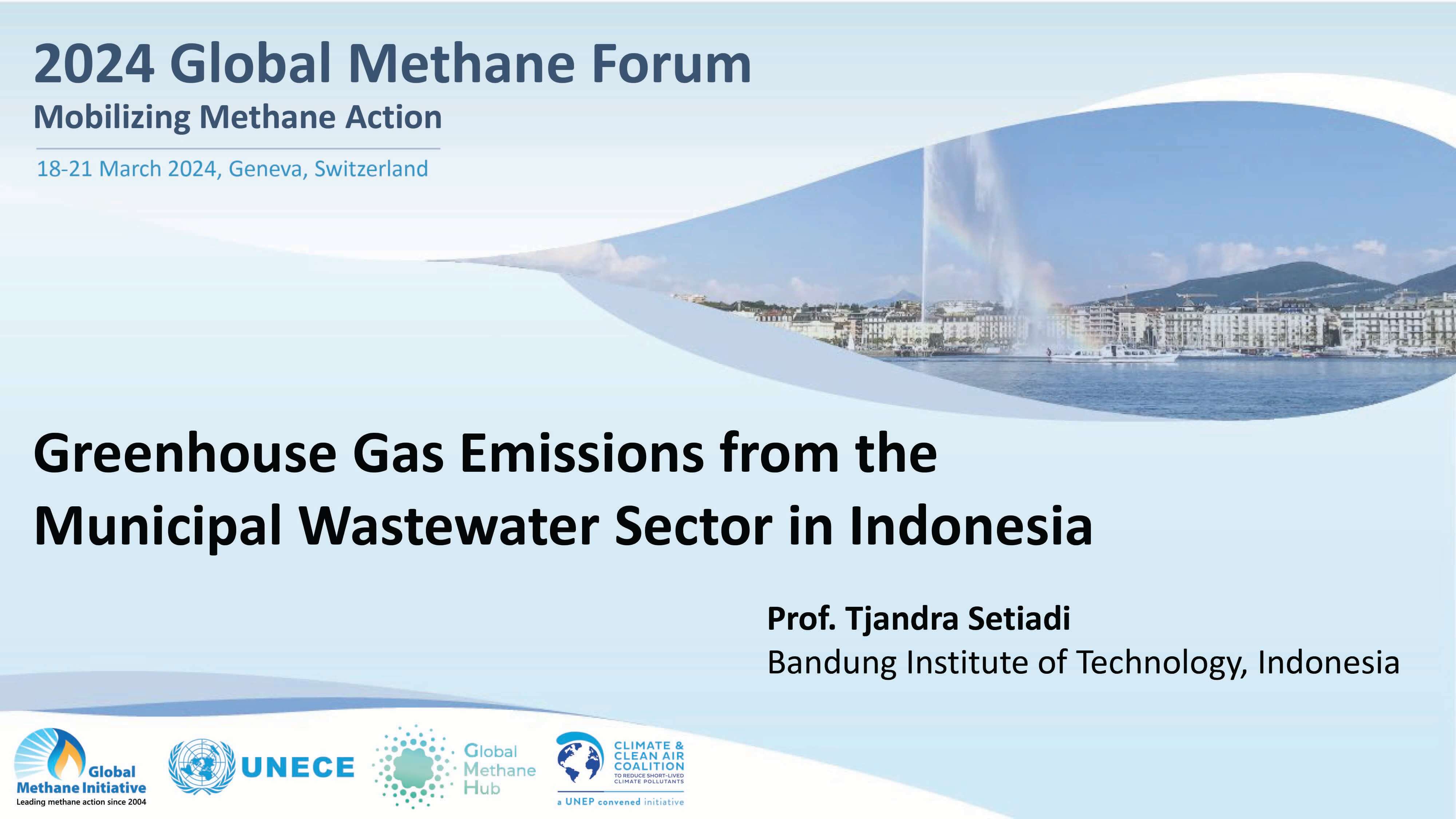 Greenhouse Gas Emissions from the Muncipal Wastewater Sector in Indonesia